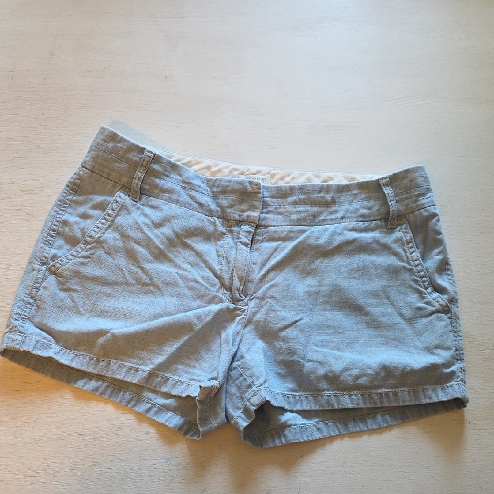 J. Crew Light Gray Jean‎ Shorts
